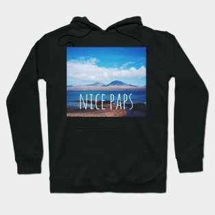 Paps of Jura design ‘Nice Paps’ Hoodie